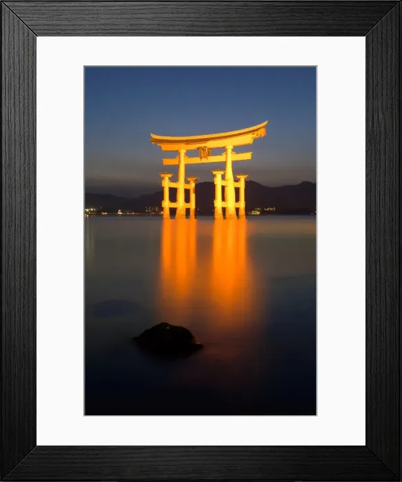 Framed Print : The famous vermillion coloured floating torii gate, Itsuku-shima Shrine, UNESCO World Heritage Site, Miyajima, Honshu, Japan, Asia Framed Print : The famous vermillion coloured floating torii gate, Itsuku-shima Shrine, UNESCO World Heritage Site, Miyajima, Honshu, Japan, Asia
