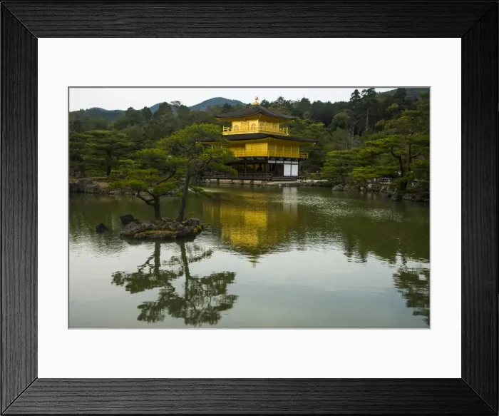 Framed Print : Kinkaku-Ji (Golden Pavilion) Buddhist Temple, UNESCO World Heritage Site, Kyoto, Japan, Asia Framed Print : Kinkaku-Ji (Golden Pavilion) Buddhist Temple, UNESCO World Heritage Site, Kyoto, Japan, Asia