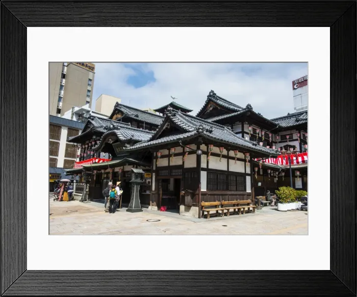 Framed Print : Dogo Onsen old spa, Matsuyama, Shikoku, Japan, Asia Framed Print : Dogo Onsen old spa, Matsuyama, Shikoku, Japan, Asia