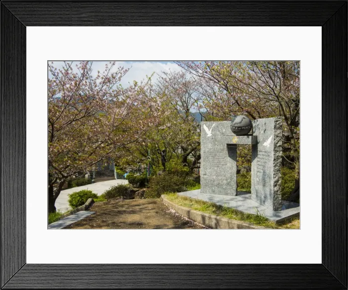Framed Print : Nagasaki Peace Park, Nagasaki, Kyushu, Japan, Asia Framed Print : Nagasaki Peace Park, Nagasaki, Kyushu, Japan, Asia