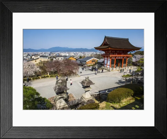 Framed Print : Kiyomizu-dera Buddhist Temple, UNESCO World Heritage Site, Kyoto, Japan, Asia Framed Print : Kiyomizu-dera Buddhist Temple, UNESCO World Heritage Site, Kyoto, Japan, Asia
