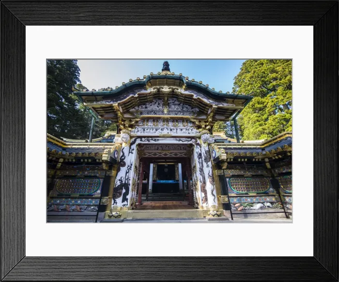 Framed Print : Toshogu Shrine, UNESCO World Heritage Site, Nikko, Kanto, Japan, Asia