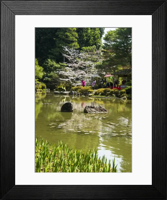 Framed Print : Okazaki Park in the Heian Jingu shrine, Kyoto, Japan, Asia Framed Print : Okazaki Park in the Heian Jingu shrine, Kyoto, Japan, Asia