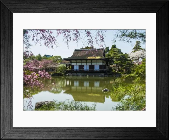 Framed Print : Okazaki Park in the Heian Jingu shrine, Kyoto, Japan, Asia Framed Print : Okazaki Park in the Heian Jingu shrine, Kyoto, Japan, Asia