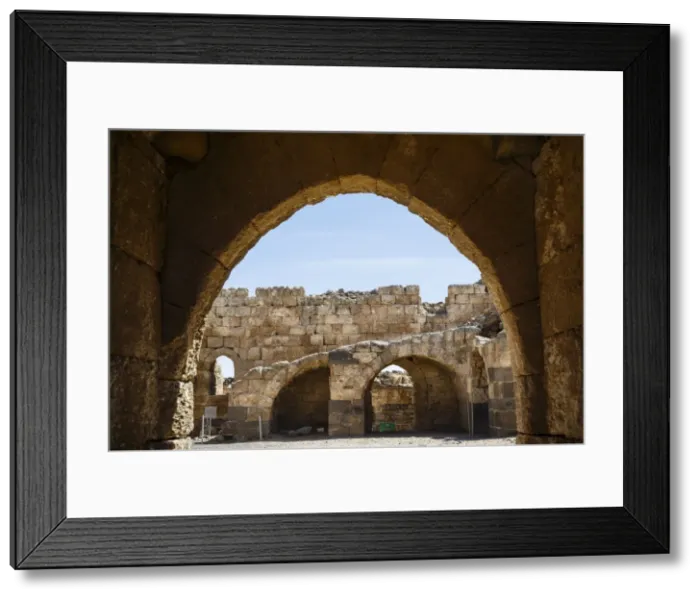Framed Print : Belvoir Crusader fortress, Lower Galilee region, Israel, Middle East Framed Print : Belvoir Crusader fortress, Lower Galilee region, Israel, Middle East