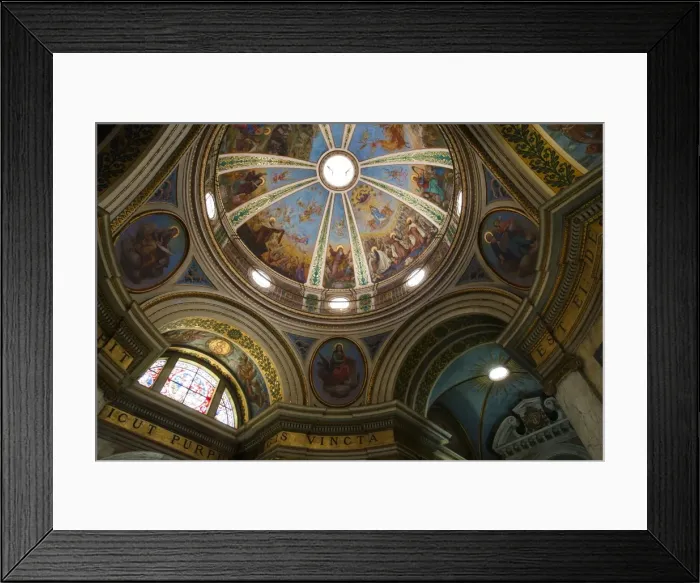 Framed Print : Ceiling in the Church of the Carmelite Stella Maris Monastery on Mount Carmel, Haifa, Israel, Middle East Framed Print : Ceiling in the Church of the Carmelite Stella Maris Monastery on Mount Carmel, Haifa, Israel, Middle East