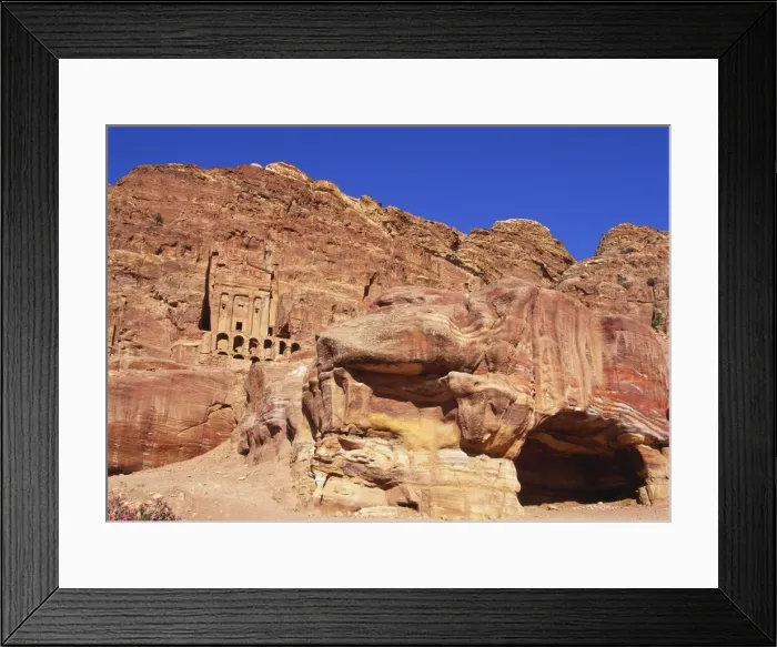 Framed Print : Khazneh, Petra, Jordan Framed Print : Khazneh, Petra, Jordan