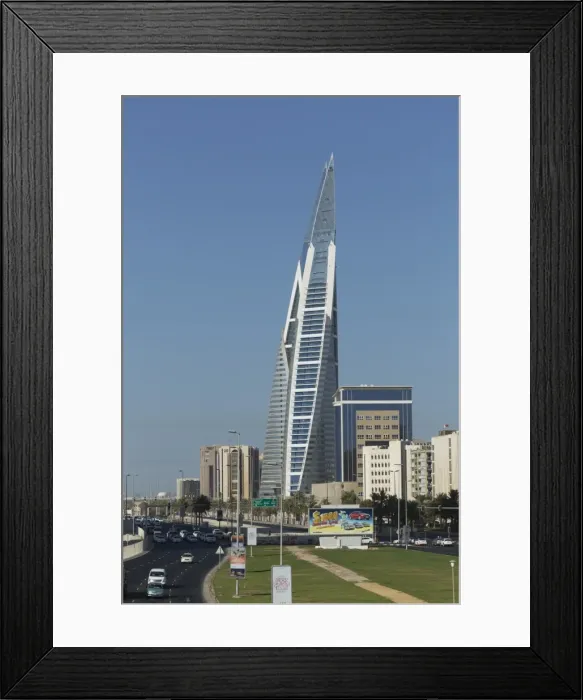 Framed Print : Bahrain World Trade Center, Manama, Bahrain, Middle East Framed Print : Bahrain World Trade Center, Manama, Bahrain, Middle East