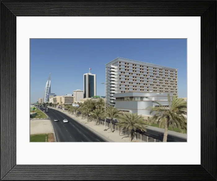 Framed Print : Manama, Bahrain, Middle East Framed Print : Manama, Bahrain, Middle East