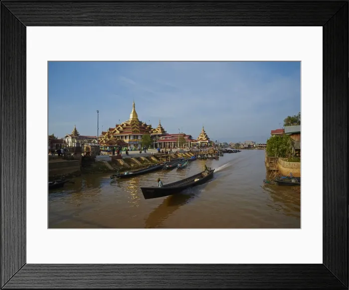Framed Print : Temple, Paya Phaung Daw Oo, Inle Lake, Shan State, Myanmar (Burma), Asia Framed Print : Temple, Paya Phaung Daw Oo, Inle Lake, Shan State, Myanmar (Burma), Asia