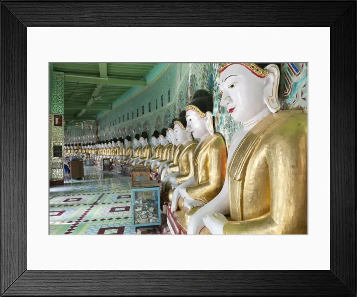 Framed Print : Umin Thounzeh (30 Caves) Pagoda, containing 45 Buddha statues, Sagaing Hill, Sagaing, near Mandalay, Myanmar (Burma), Asia Framed Print : Umin Thounzeh (30 Caves) Pagoda, containing 45 Buddha statues, Sagaing Hill, Sagaing, near Mandalay, Myanmar (Burma), Asia