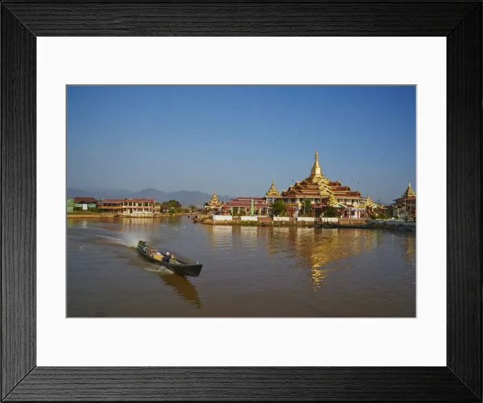 Framed Print : Paya Phaung Daw Oo, Inle Lake, Shan State, Myanmar (Burma), Asia Framed Print : Paya Phaung Daw Oo, Inle Lake, Shan State, Myanmar (Burma), Asia
