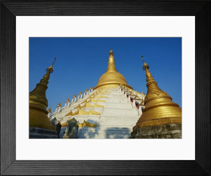 Framed Print : Mahazedi Paya, Bago (Pegu), Myanmar (Burma), Asia Framed Print : Mahazedi Paya, Bago (Pegu), Myanmar (Burma), Asia