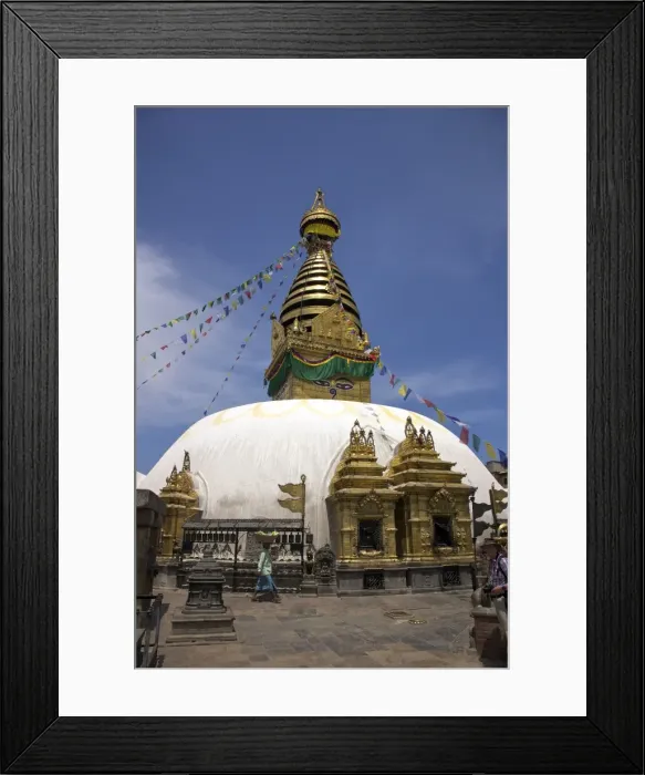 Framed Print : Swayambhunath Stupa (Monkey Temple), UNESCO World Heritage Site, Kathmandu, Nepal, Asia Framed Print : Swayambhunath Stupa (Monkey Temple), UNESCO World Heritage Site, Kathmandu, Nepal, Asia