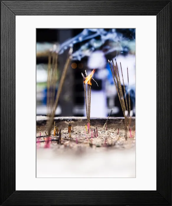 Framed Print : Prayer incense at Sri Maha Bodhi, Mahavihara (The Great Monastery), Anuradhapura, Sri Lanka, Asia Framed Print : Prayer incense at Sri Maha Bodhi, Mahavihara (The Great Monastery), Anuradhapura, Sri Lanka, Asia