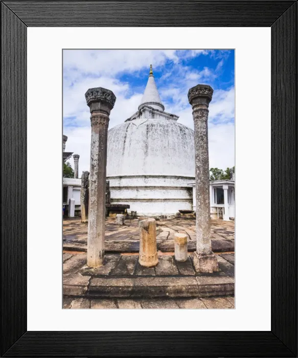 Framed Print : Lankarama Dagoba, Anuradhapura, UNESCO World Heritage Site, Sri Lanka, Asia Framed Print : Lankarama Dagoba, Anuradhapura, UNESCO World Heritage Site, Sri Lanka, Asia