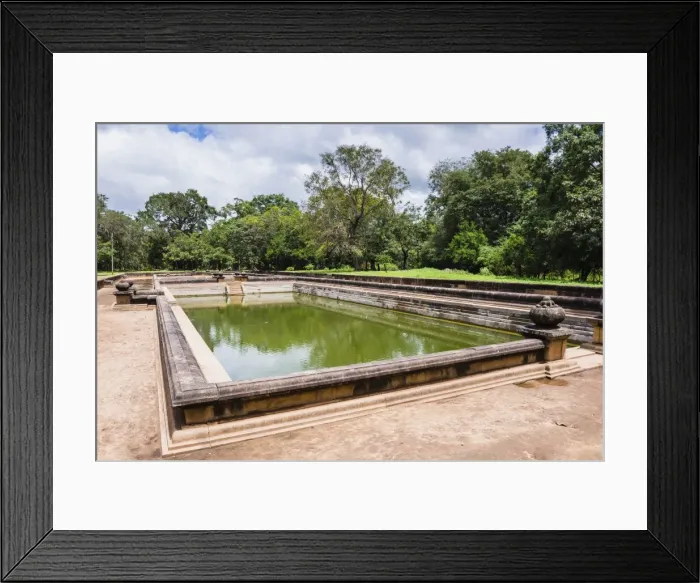 Framed Print : Twin Ponds (Kuttam Pokuna), Sacred City of Anuradhapura, UNESCO World Heritage Site, Sri Lanka, Asia Framed Print : Twin Ponds (Kuttam Pokuna), Sacred City of Anuradhapura, UNESCO World Heritage Site, Sri Lanka, Asia