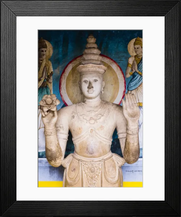 Framed Print : Statue at Ruvanvelisaya Dagoba, Mahavihara (The Great Monastery), Anuradhapura, UNESCO World Heritage Site, Cultural Triangle, Sri Lanka, Asia Framed Print : Statue at Ruvanvelisaya Dagoba, Mahavihara (The Great Monastery), Anuradhapura, UNESCO World Heritage Site, Cultural Triangle, Sri Lanka, Asia