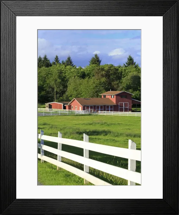 Framed Print : Barn on Vashon Island, Tacoma, Washington State, United States of America, North America Framed Print : Barn on Vashon Island, Tacoma, Washington State, United States of America, North America