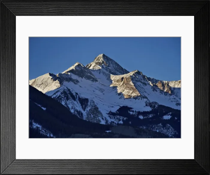 Framed Print : Wilson Peak in the winter, Uncompahgre National Forest, Colorado, United States of America, North America Framed Print : Wilson Peak in the winter, Uncompahgre National Forest, Colorado, United States of America, North America