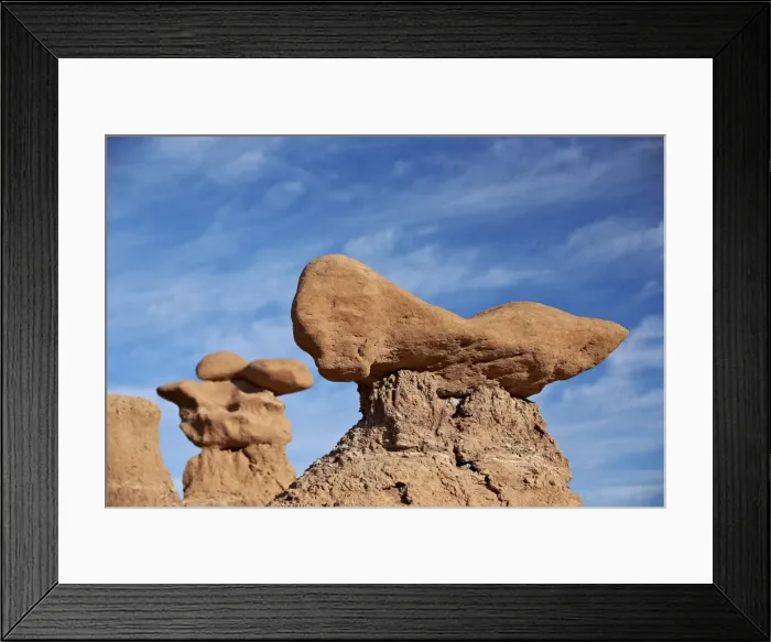 Framed Print : Hoodoo or goblin, Goblin Valley State Park, Utah, United States of America, North America Framed Print : Hoodoo or goblin, Goblin Valley State Park, Utah, United States of America, North America