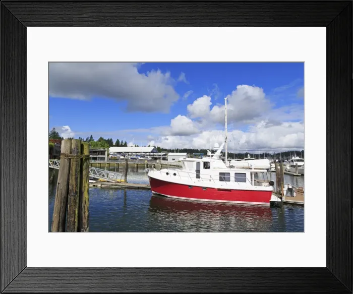 Framed Print : Gig Harbor Marina, Tacoma, Washington State, United States of America, North America Framed Print : Gig Harbor Marina, Tacoma, Washington State, United States of America, North America
