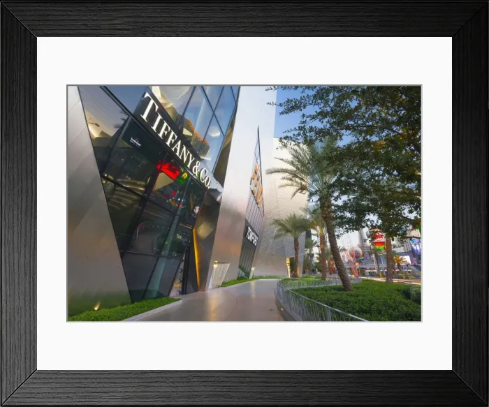 Framed Print : Tiffany and Co, CityCenter, The Strip, Las Vegas, Nevada, United States of America, North America Framed Print : Tiffany and Co, CityCenter, The Strip, Las Vegas, Nevada, United States of America, North America