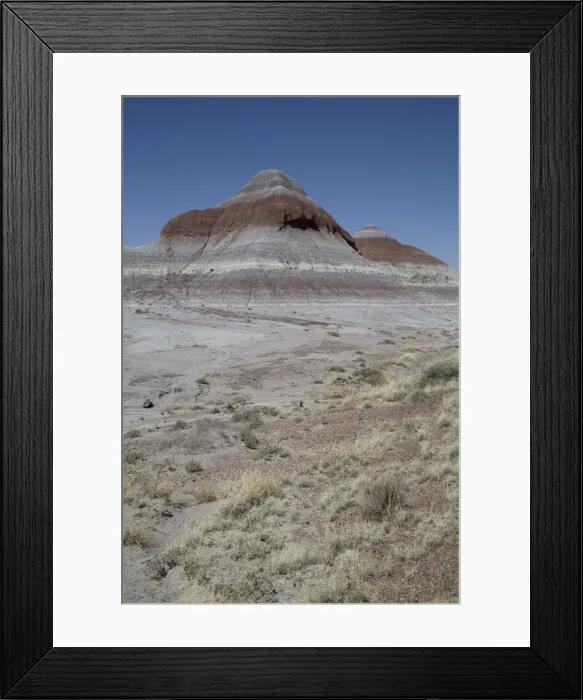 Framed Print : Sedimentary layers of bluish bentonite clay, The Tepees, Petrified Forest National Park, Arizona, United States of America, North America Framed Print : Sedimentary layers of bluish bentonite clay, The Tepees, Petrified Forest National Park, Arizona, United States of America, North America