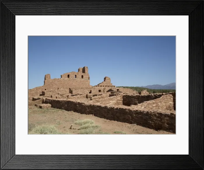 Framed Print : Mission of San Gregorio de Abo, built between 1622 and 1627, Salinas Pueblo Missions National Monument, New Mexico, United States of America, North America Framed Print : Mission of San Gregorio de Abo, built between 1622 and 1627, Salinas Pueblo Missions National Monument, New Mexico, United States of America, North America
