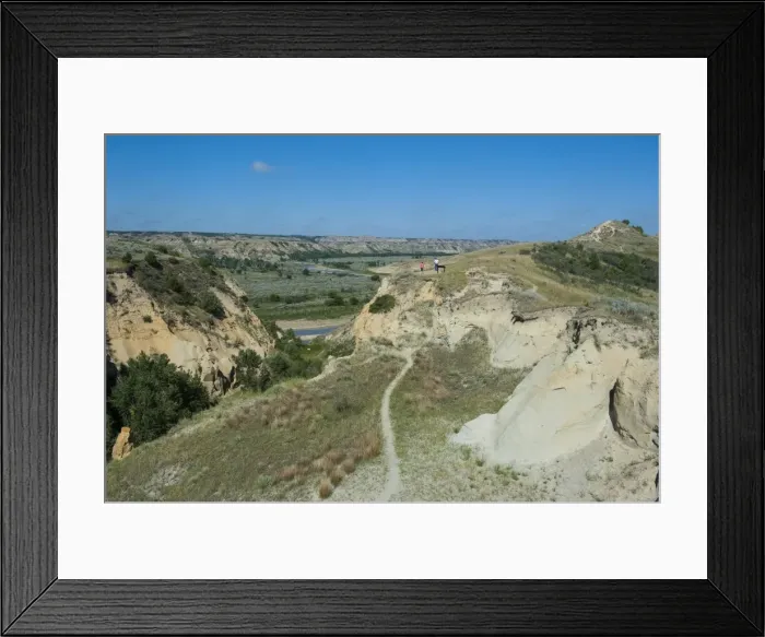 Framed Print : Roosevelt National Park, North Dakota, United States of America, North America Framed Print : Roosevelt National Park, North Dakota, United States of America, North America