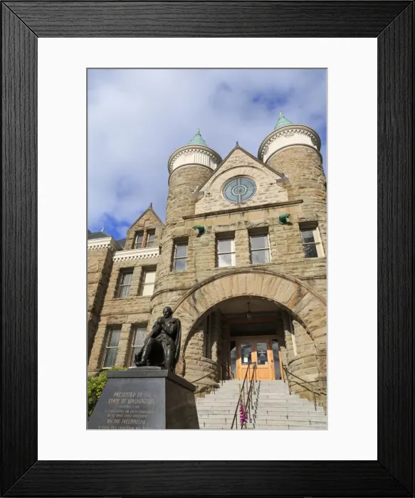 Framed Print : Old Capitol Building, Olympia, Washington State, United States of America, North America Framed Print : Old Capitol Building, Olympia, Washington State, United States of America, North America
