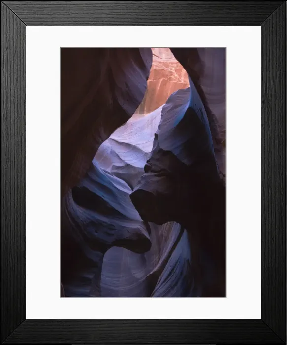 Framed Print : Eroded curves in sandstone, Upper Antelope Canyon, near Page, Arizona, United States of America, North America Framed Print : Eroded curves in sandstone, Upper Antelope Canyon, near Page, Arizona, United States of America, North America