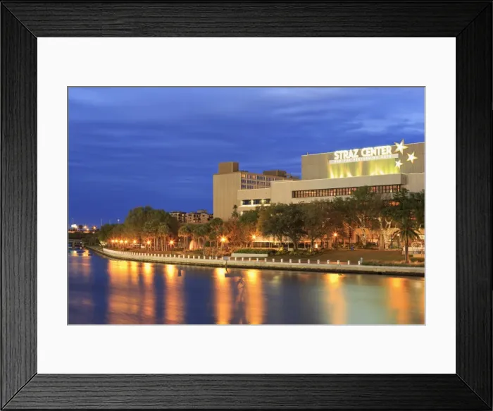 Framed Print : Straz Center for the Performing Arts, Tampa, Florida, United States of America, North America Framed Print : Straz Center for the Performing Arts, Tampa, Florida, United States of America, North America