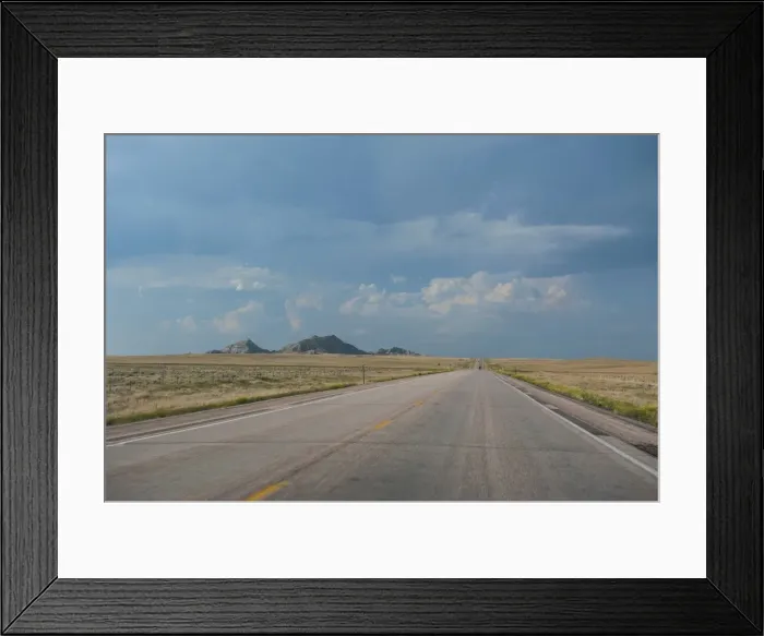 Framed Print : Dramatic clouds over the countryside of Wyoming, United States of America, North America Framed Print : Dramatic clouds over the countryside of Wyoming, United States of America, North America