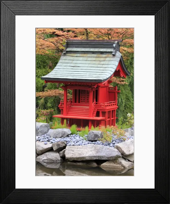 Framed Print : Japanese Garden in Point Defiance Park, Tacoma, Washington State, United States of America, North America Framed Print : Japanese Garden in Point Defiance Park, Tacoma, Washington State, United States of America, North America