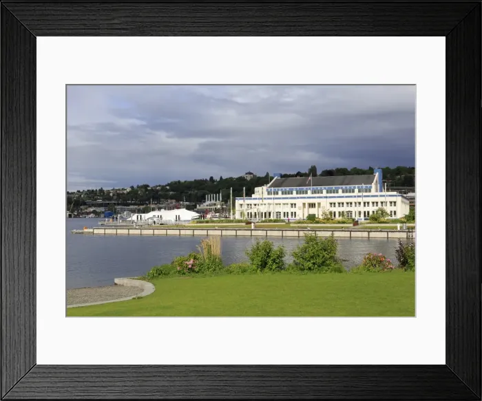 Framed Print : Museum of History and Industry, Lake Union Park, Seattle, Washington State, United States of America, North America Framed Print : Museum of History and Industry, Lake Union Park, Seattle, Washington State, United States of America, North America