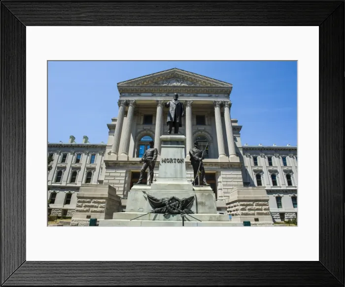 Framed Print : Indiana Statehouse, the state capitol building, Indianapolis, Indiana, United States of America, North America Framed Print : Indiana Statehouse, the state capitol building, Indianapolis, Indiana, United States of America, North America