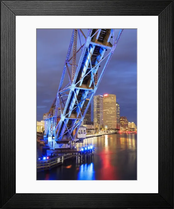 Framed Print : Cass Street Bridge over the Hillsborough River, Tampa, Florida, United States of America, North America Framed Print : Cass Street Bridge over the Hillsborough River, Tampa, Florida, United States of America, North America