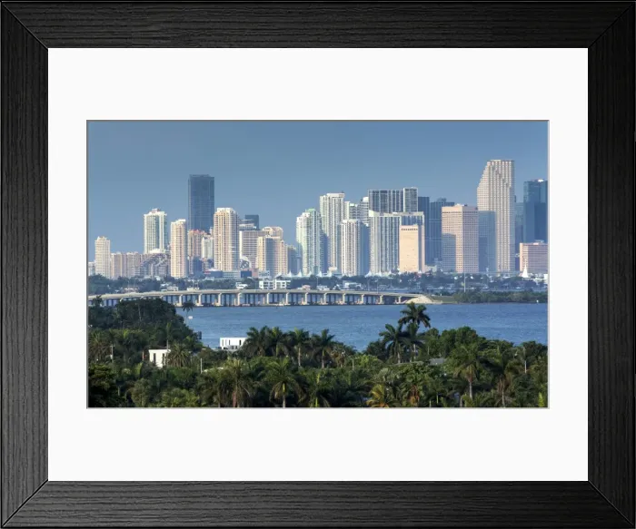 Framed Print : Miami, Florida, United States of America, North America Framed Print : Miami, Florida, United States of America, North America
