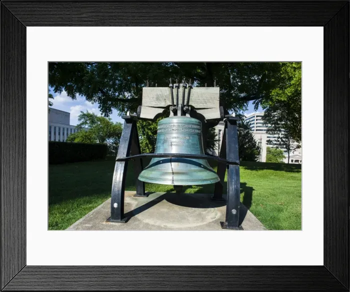 Framed Print : Old bell at the State Capitol in Nashville, Tennessee, United States of America, North America Framed Print : Old bell at the State Capitol in Nashville, Tennessee, United States of America, North America