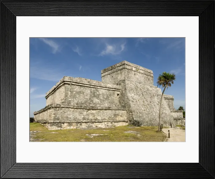 Framed Print : Tulum, Yucatan, Mexico, North America Framed Print : Tulum, Yucatan, Mexico, North America