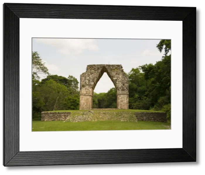 Framed Print : The Arch at the Mayan ruins of Kabah, Yucatan, Mexico, North America Framed Print : The Arch at the Mayan ruins of Kabah, Yucatan, Mexico, North America