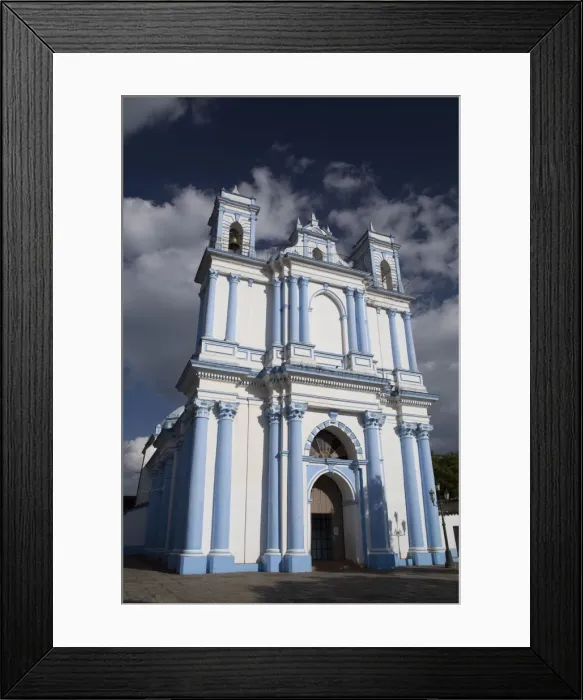 Framed Print : The 19th century architecture of the Temple of Santa Lucia, San Cristobal de las Casas, Chiapas, Mexico, North America Framed Print : The 19th century architecture of the Temple of Santa Lucia, San Cristobal de las Casas, Chiapas, Mexico, North America