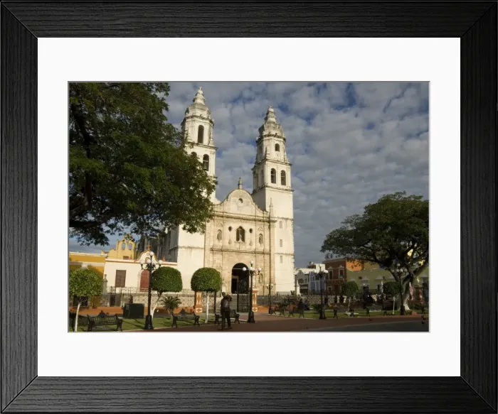 Framed Print : Catedral de Nuestra Senora de la Purisima Concepcion, Campeche, Mexico, North America Framed Print : Catedral de Nuestra Senora de la Purisima Concepcion, Campeche, Mexico, North America