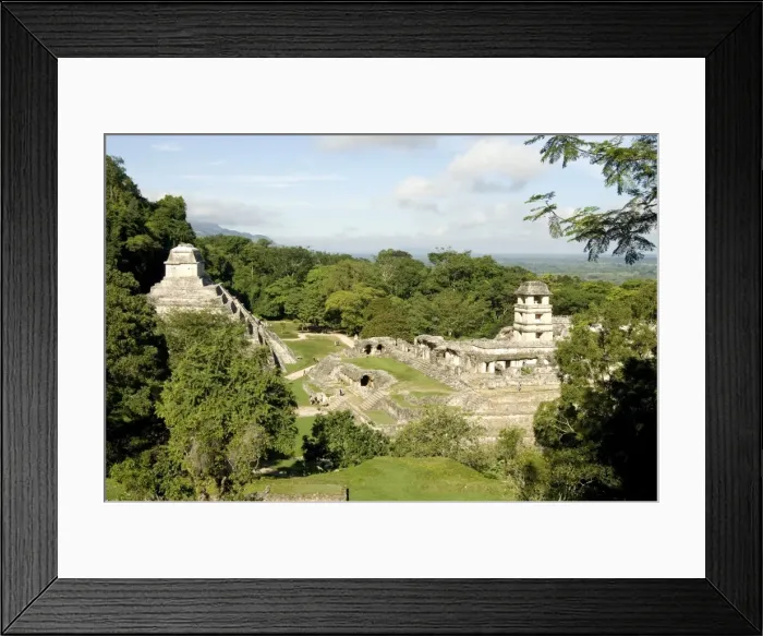 Framed Print : Palenque, UNESCO World Heritage Site, Mexico, North America Framed Print : Palenque, UNESCO World Heritage Site, Mexico, North America