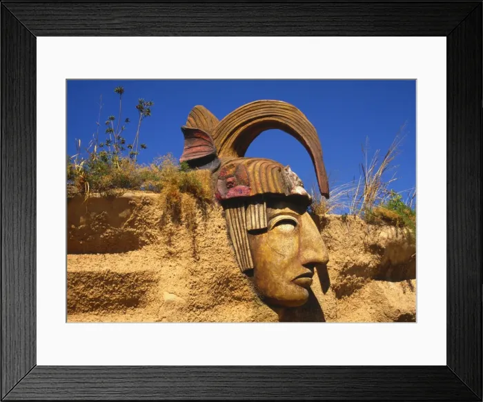 Framed Print : Mayan Statue, Mazatlan, Mexico Framed Print : Mayan Statue, Mazatlan, Mexico