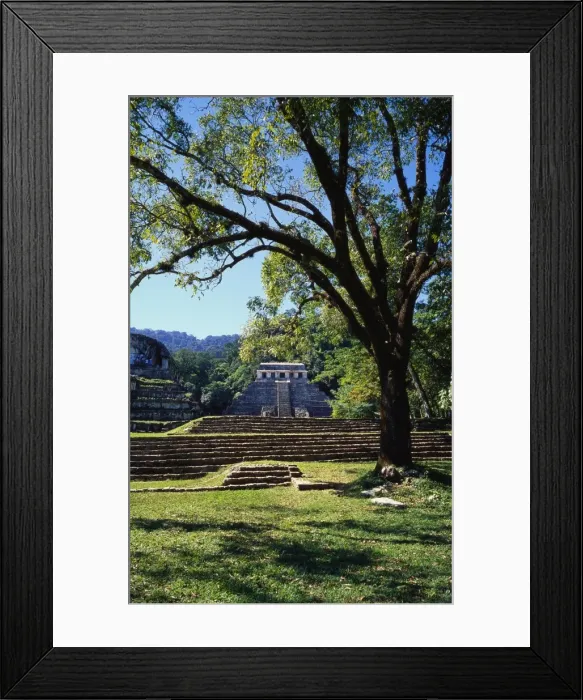 Framed Print : Ancient Mayan Temple, Palenque, Chiapas, Mexico Framed Print : Ancient Mayan Temple, Palenque, Chiapas, Mexico