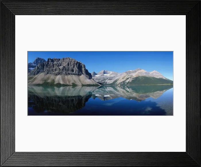 Framed Print : Bow Lake, Rocky Mountains, Banff National Park, Alberta, Canada Framed Print : Bow Lake, Rocky Mountains, Banff National Park, Alberta, Canada