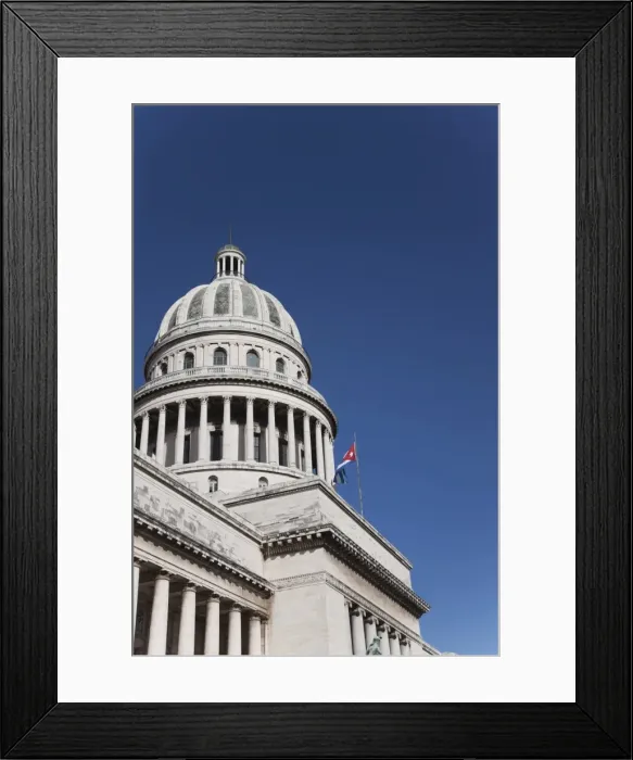 Framed Print : The Capitol, Havana, Cuba, West Indies, Central America Framed Print : The Capitol, Havana, Cuba, West Indies, Central America