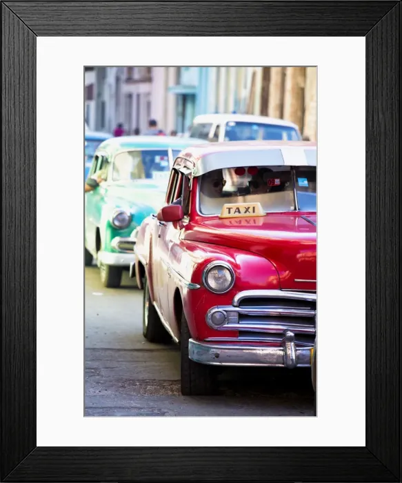 Framed Print : Vintage American cars used as local taxis, driving down Avenue Colon during afternoon rush hour, Havana Centro, Havana, Cuba, West Indies, Central America Framed Print : Vintage American cars used as local taxis, driving down Avenue Colon during afternoon rush hour, Havana Centro, Havana, Cuba, West Indies, Central America